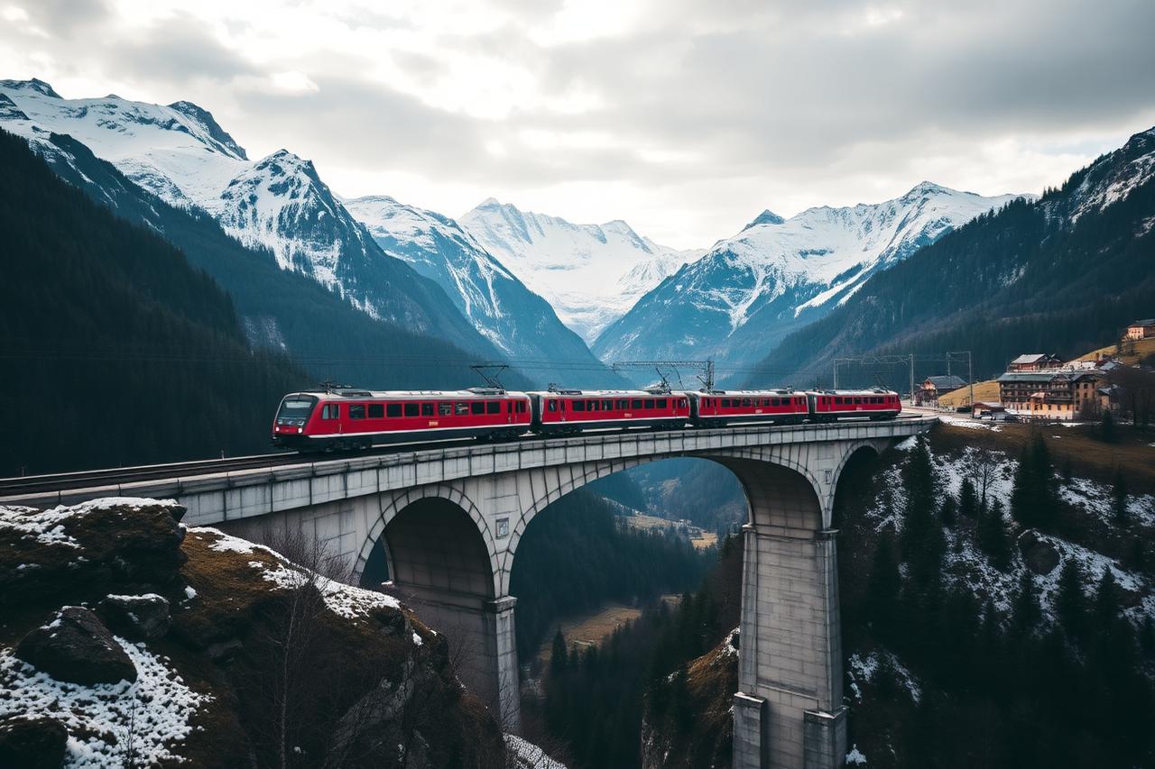Swiss Alps Rail